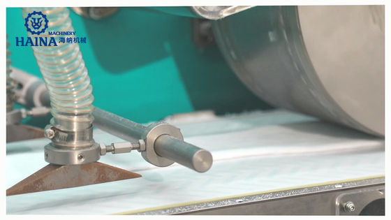 400KW 300PPM O Shape Lady Menstrual Pad Making Machine