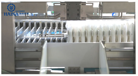 85% Efficiency 250Pcs/min Waist Band Menstrual Pad Machine