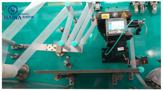 HAINA Siemens PLC Fluff SAP Sanitary Napkin Automatic Machine