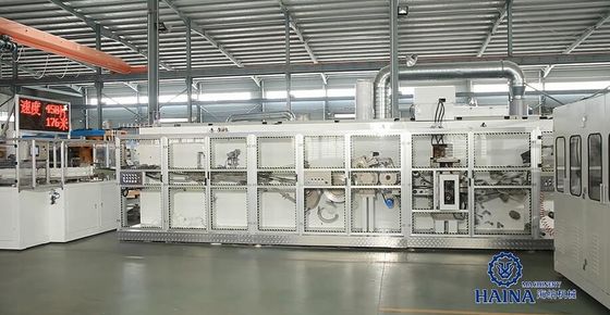 Full Servo 40M Length 600pcs/Min Baby Diaper Production Line