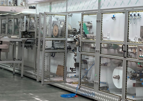 0.6Mpa 800PPM Disposable Female Sanitary Napkins Production Plant
