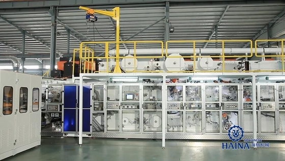 500pcs /min M - XXL Diaper Manufacturing Plant With Stacker
