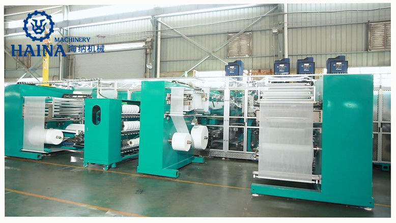 Full Servo Mitsubishi 250PPM Lady Menstrual Pad Making Machine