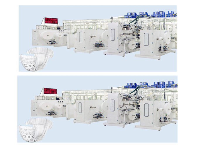 500PPM Baby Diaper Equipment